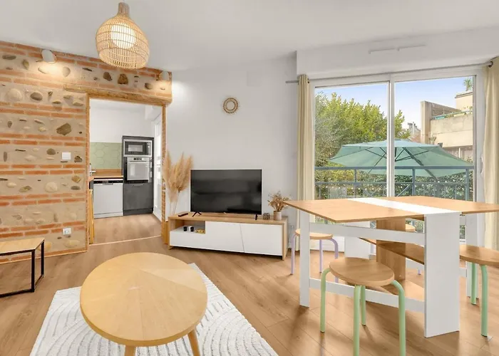 Jardin En - Typique Toulousain Apartamento Toulouse